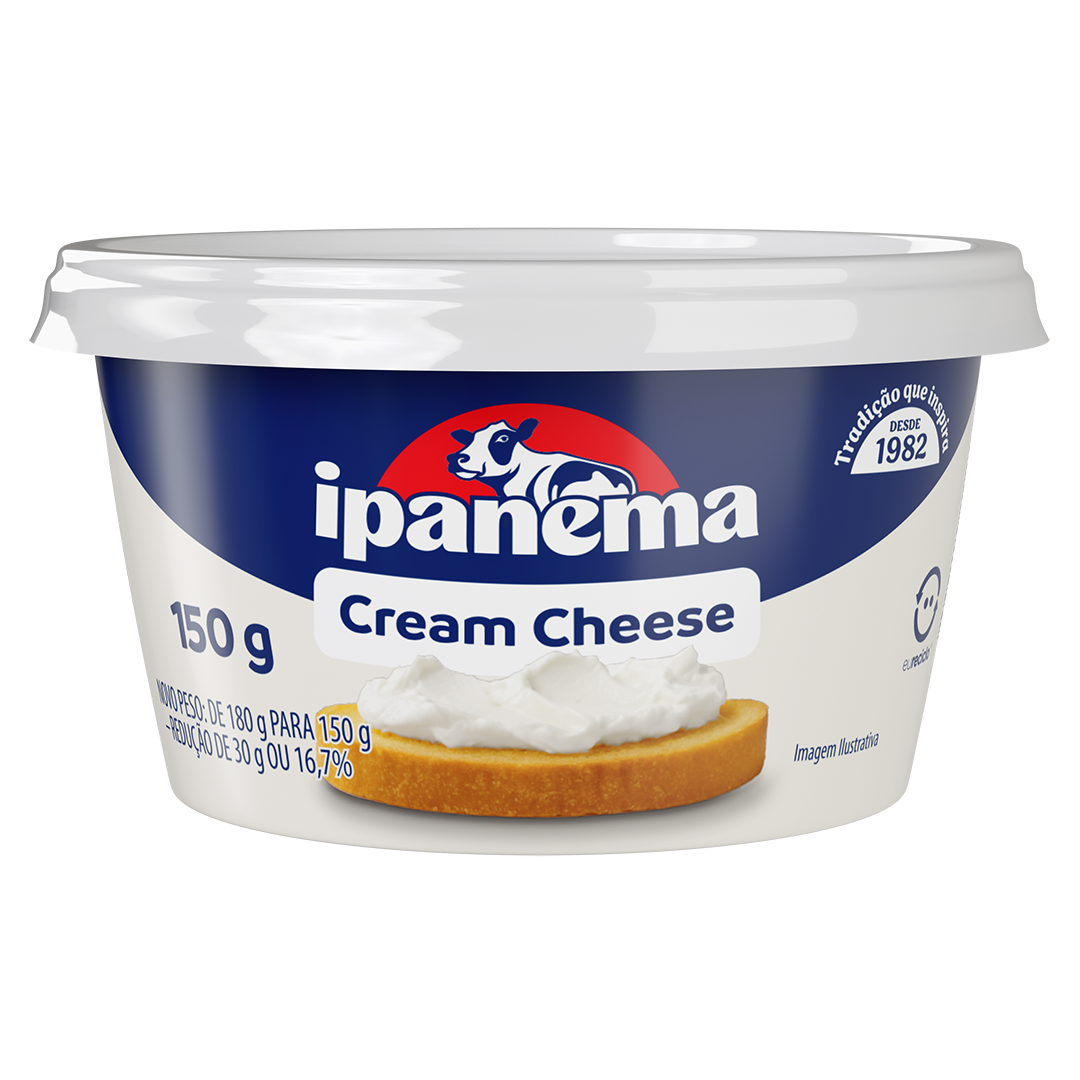 Cream Cheese Pote Ipanema 150g | Caixa com 12 un