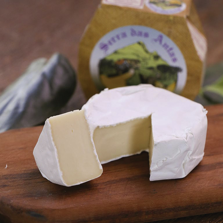 Queijo Tipo Camembert Serra das Antas Fração 140g | Caixa 12 unidades
