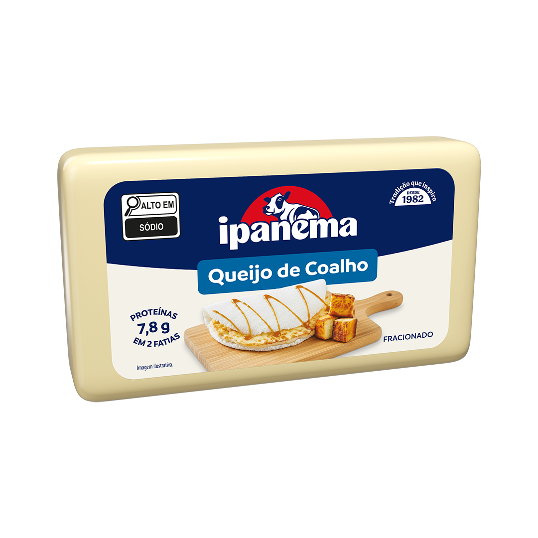 Coalho Ipanema Peça 1kg | Caixa com 12 unidades
