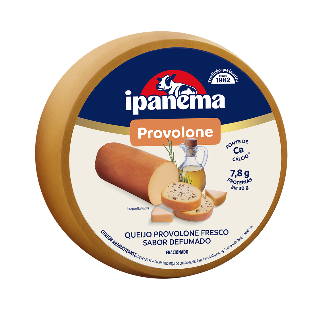 Provolone Ipanema Fração 300g | Paixa com 16 unidades