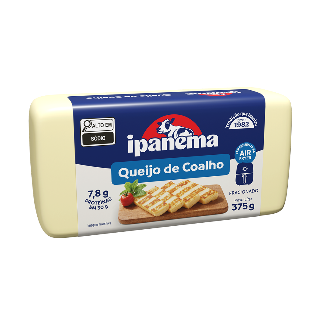 Coalho Ipanema Fração 375g | Caixa com 12 unidades